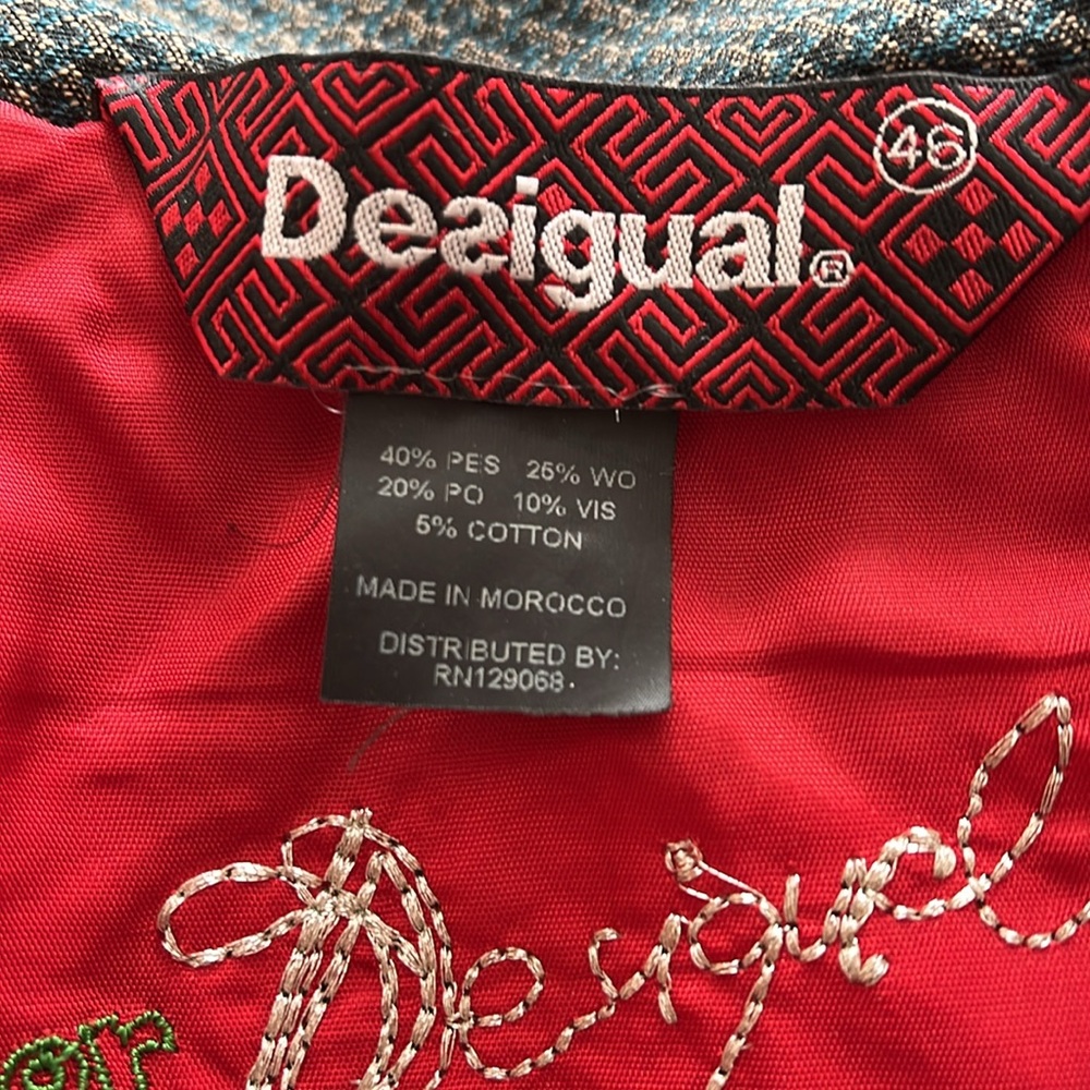 Coat patchwork size 46 - Picture 14 of 16